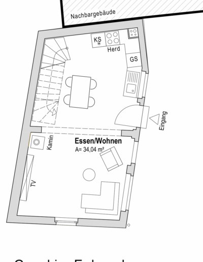 Grundriss Erdgeschoss